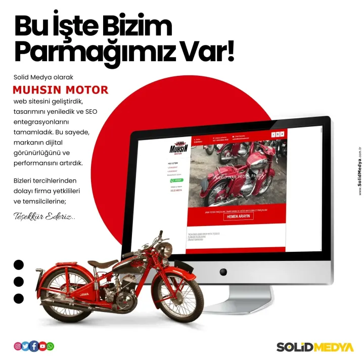 Muhsinmotor — Harita Projesi | Solid Medya