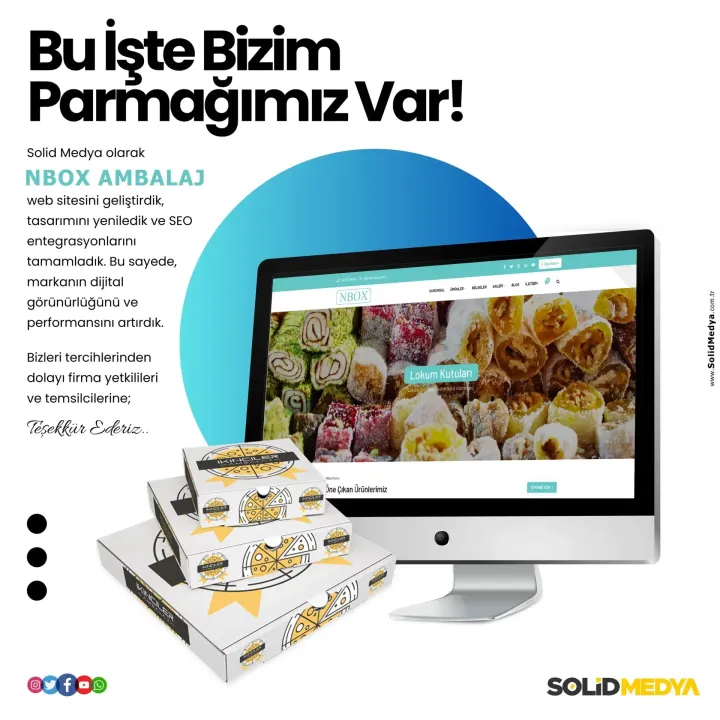 Nboxambalaj — Web Tasarım Projesi | Solid Medya