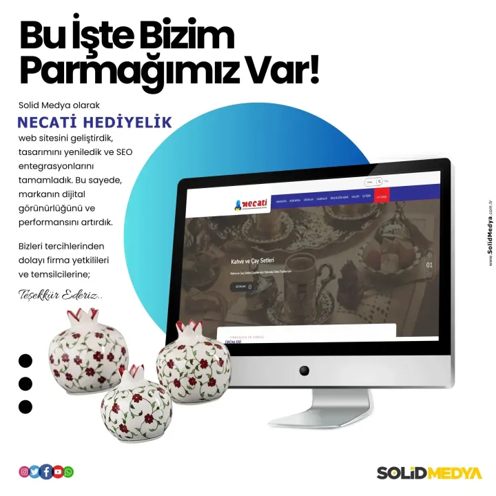 Necatihediyelik — Yazılım Projesi | Solid Medya