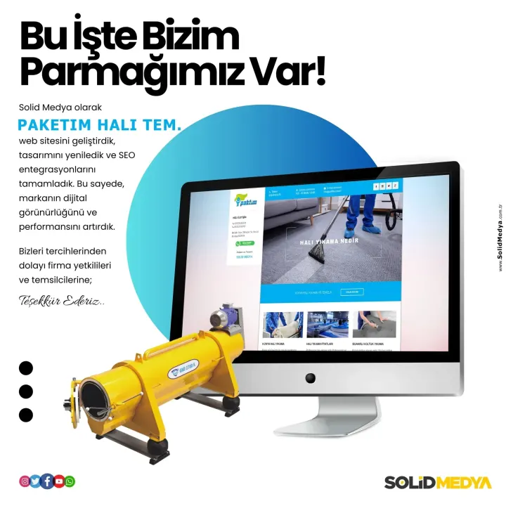 Paktimhali — Web Tasarım Projesi | Solid Medya