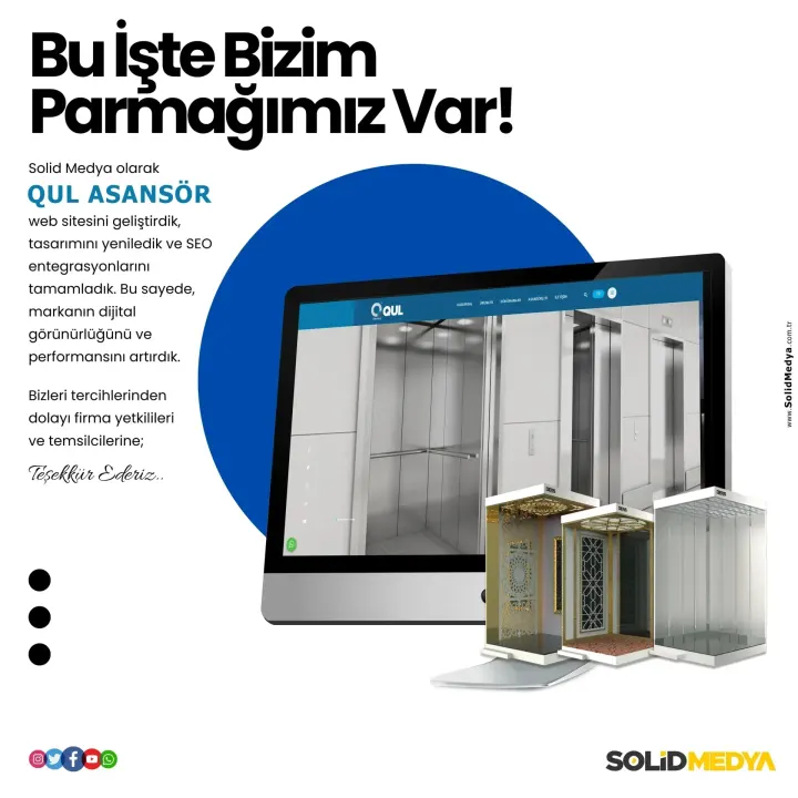 Qulasansor — Web Tasarım Projesi | Solid Medya