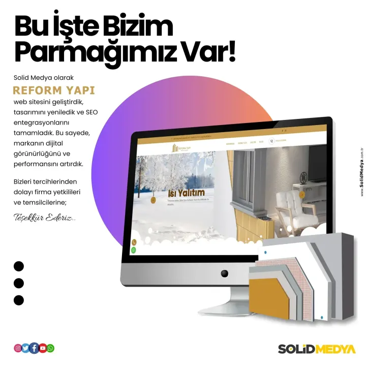 Reformyapi — Web Tasarım Projesi | Solid Medya