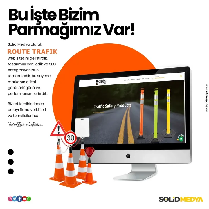 Routetrafik — Web Tasarım Projesi | Solid Medya