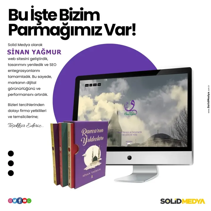 Sinanyagmur — Web Tasarım Projesi | Solid Medya