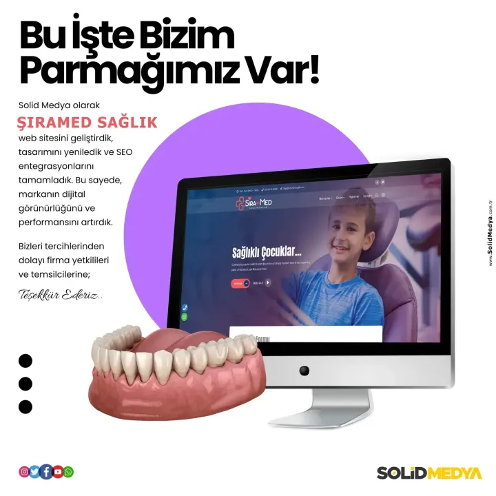 Siramedsaglik — Web Tasarım Projesi | Solid Medya