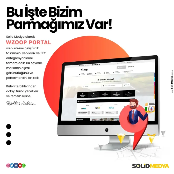 Wzoopportal — Web Tasarım Projesi | Solid Medya