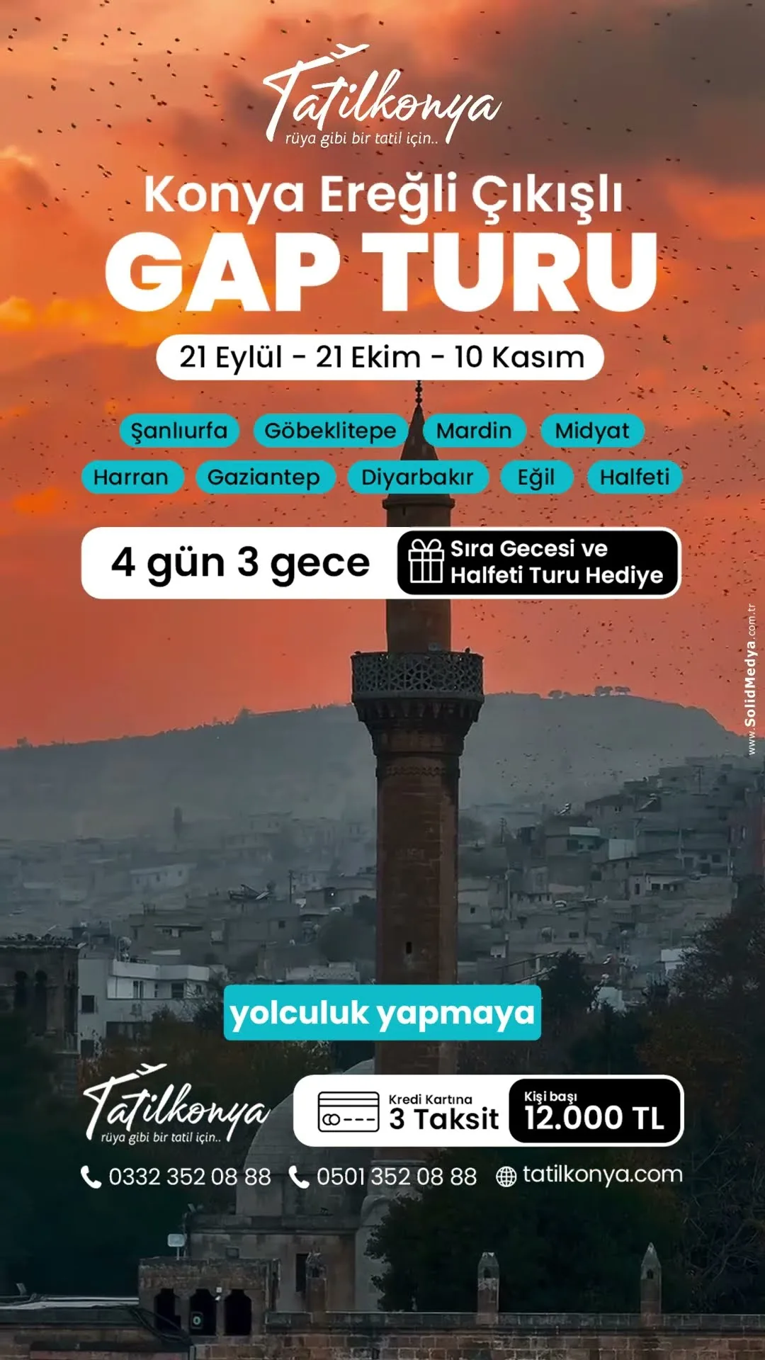 Tatil Konya (Reels) — 6. video kapak görseli